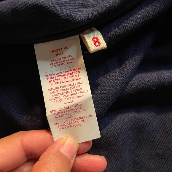 NWT Marni cape top jacket poncho Italy luxe designer cotton linen - Picture 15 of 15